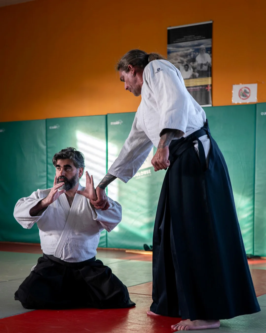 Dojo d'Aïkido Toulouse 31 - Jérémie Fuzeau en Suwari waza